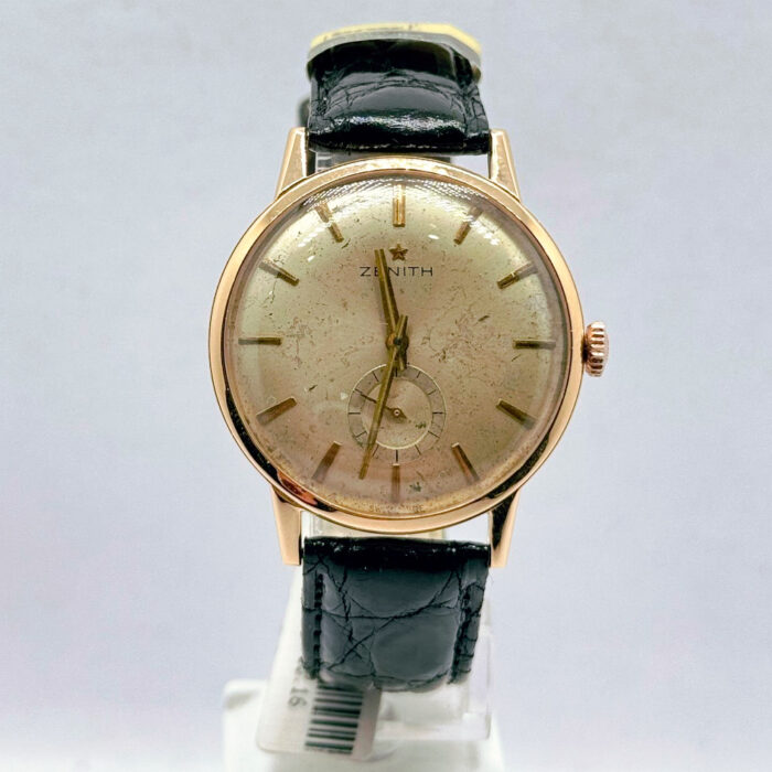 Zenith vintage oro rosa 18kt