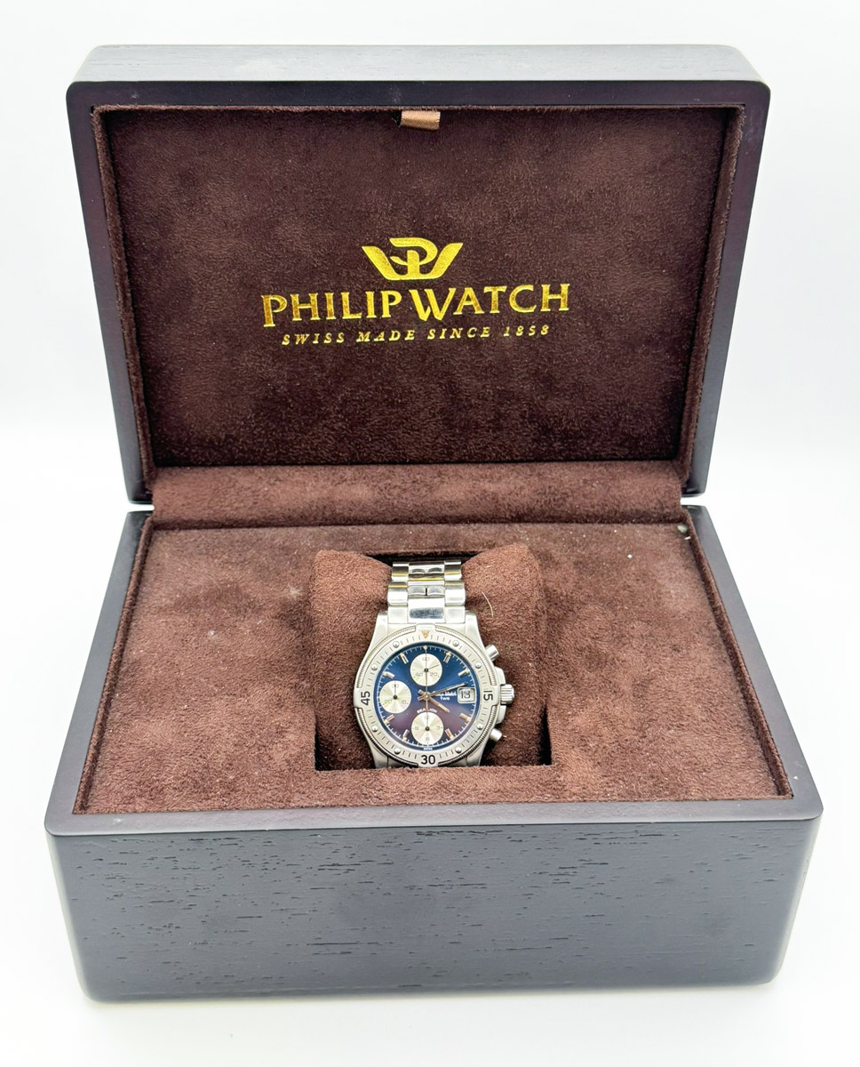 philip watch フィリップウォッチ　two sea lion File:Philip Watch Sea Lion Two, primi anni Novanta.jpg