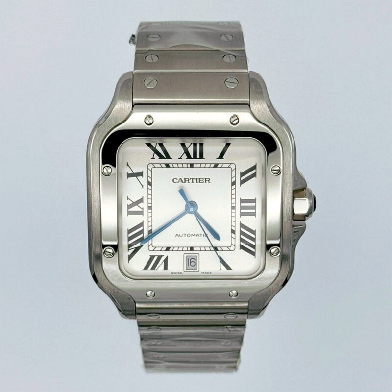 Orologio Santos De Cartier argentato